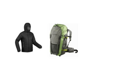 Combo-14| Mens Down Jacket| 60 Litre Bag